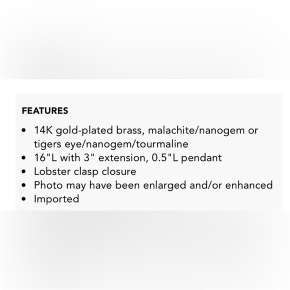 Kendra Scott Gold Baguette Elisa Malachite Mix Pendant Necklace - BNWOT - Picture 2 of 4